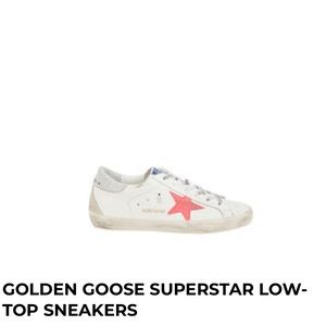 NWT Golden Goose Superstar Low-Top Sneakers Pink